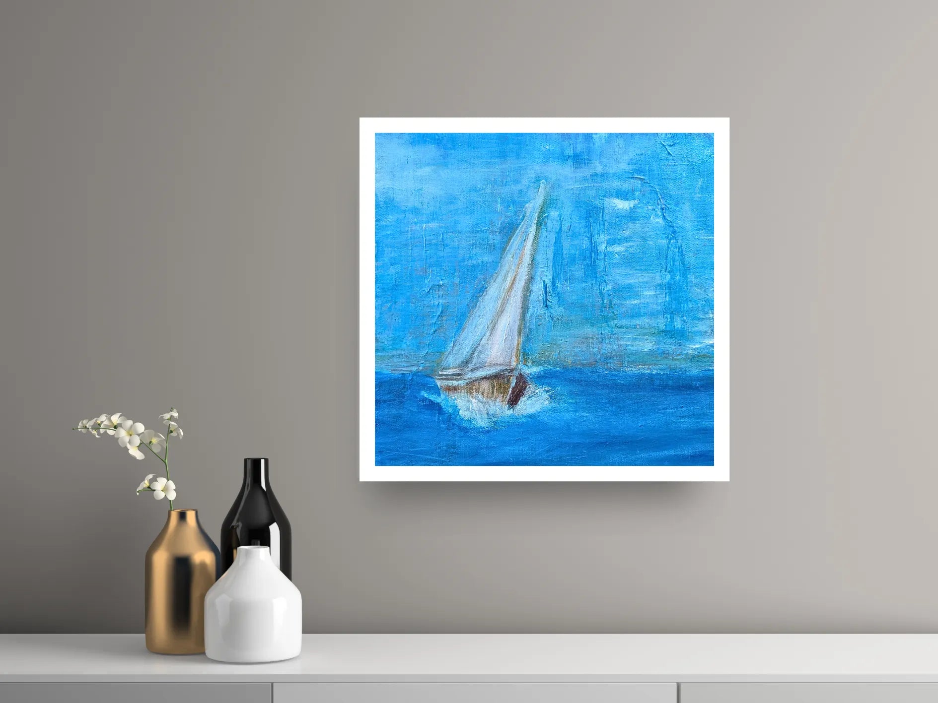 FineArt-Print auf Papier, limitierte Auflage: "Luv", 42 cm x 42 cm