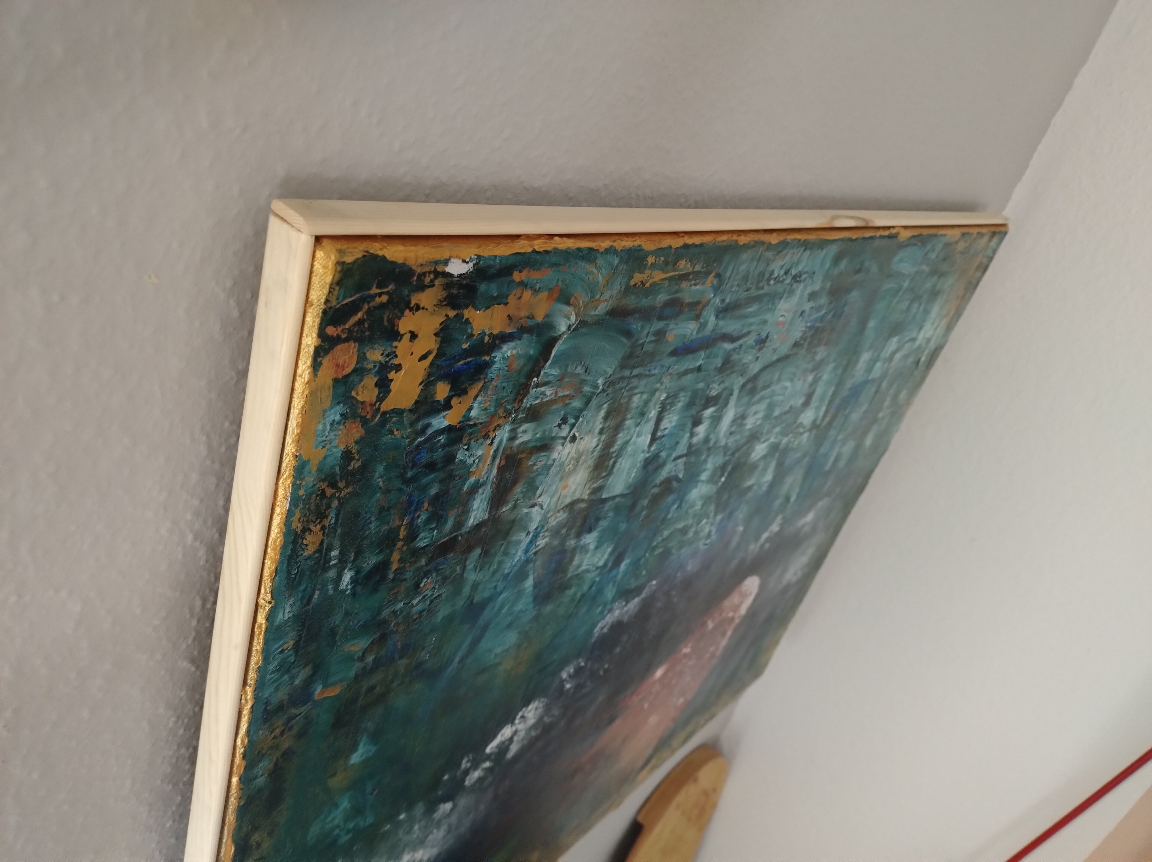 Unikat: Mehr Meer, 70 cm x 90 cm, Acryl auf Leinwand