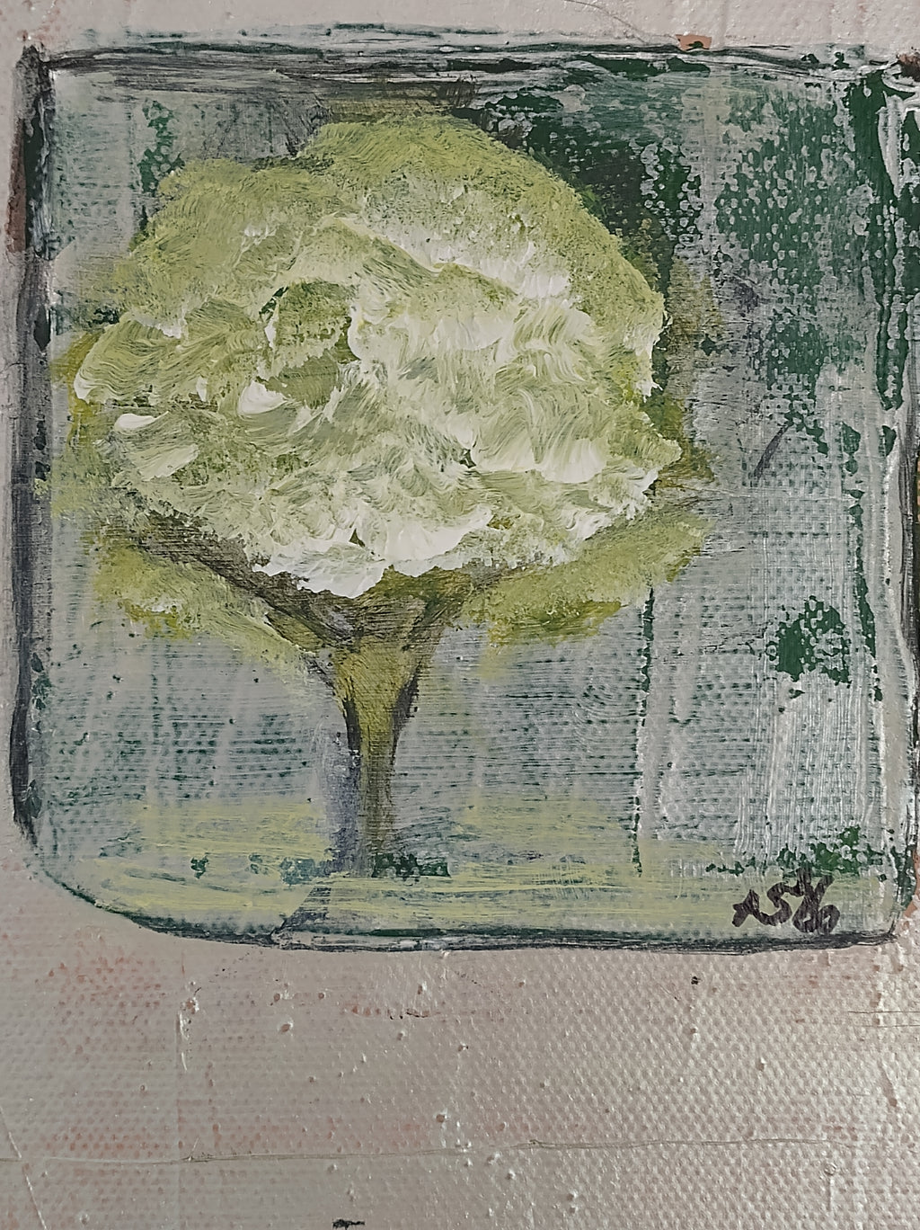 Unikat: Farbspiel Linde