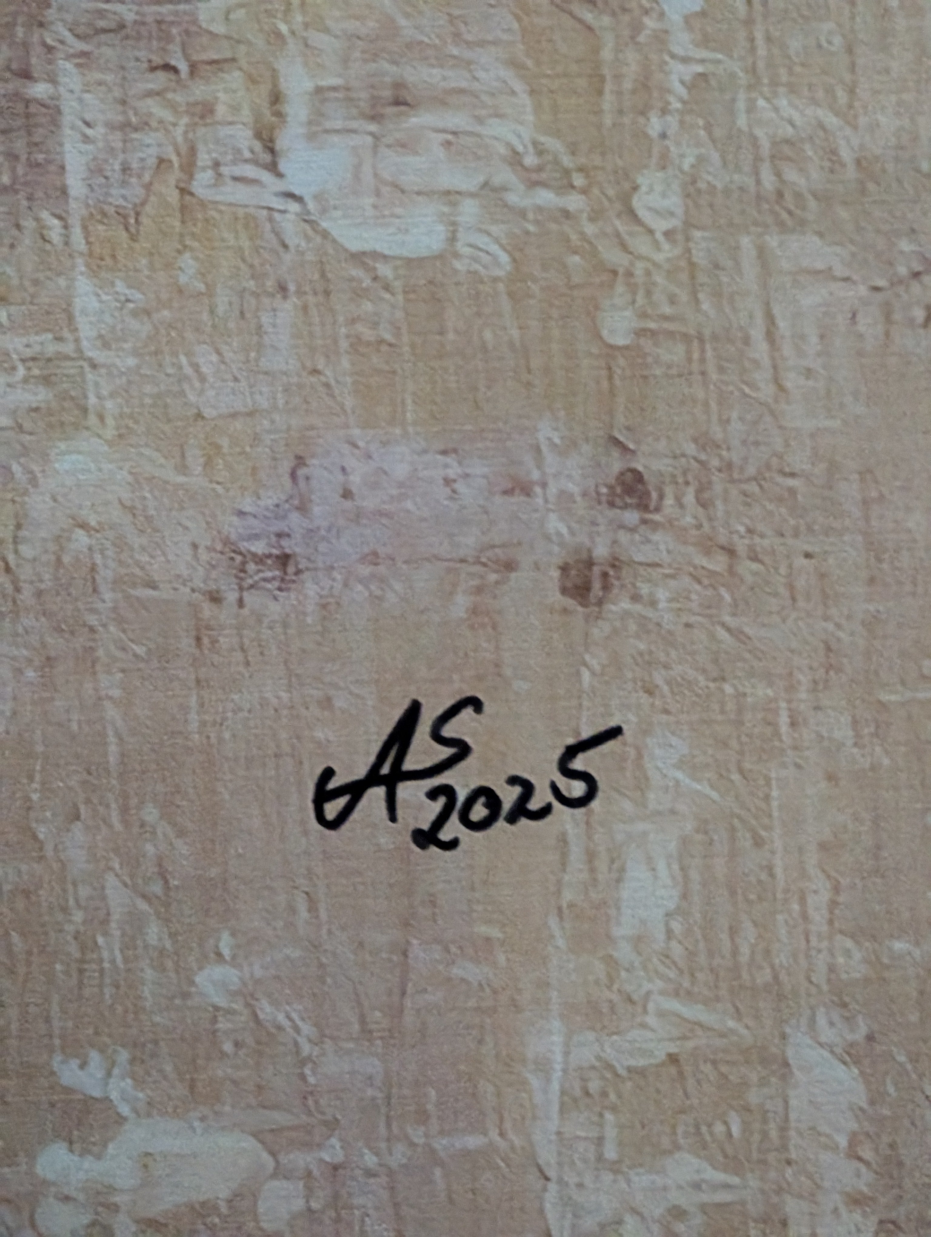 ArtPrint Unikat auf gebürstetem Aluminium: "Regen-Regatta", 90 cm x 90 cm