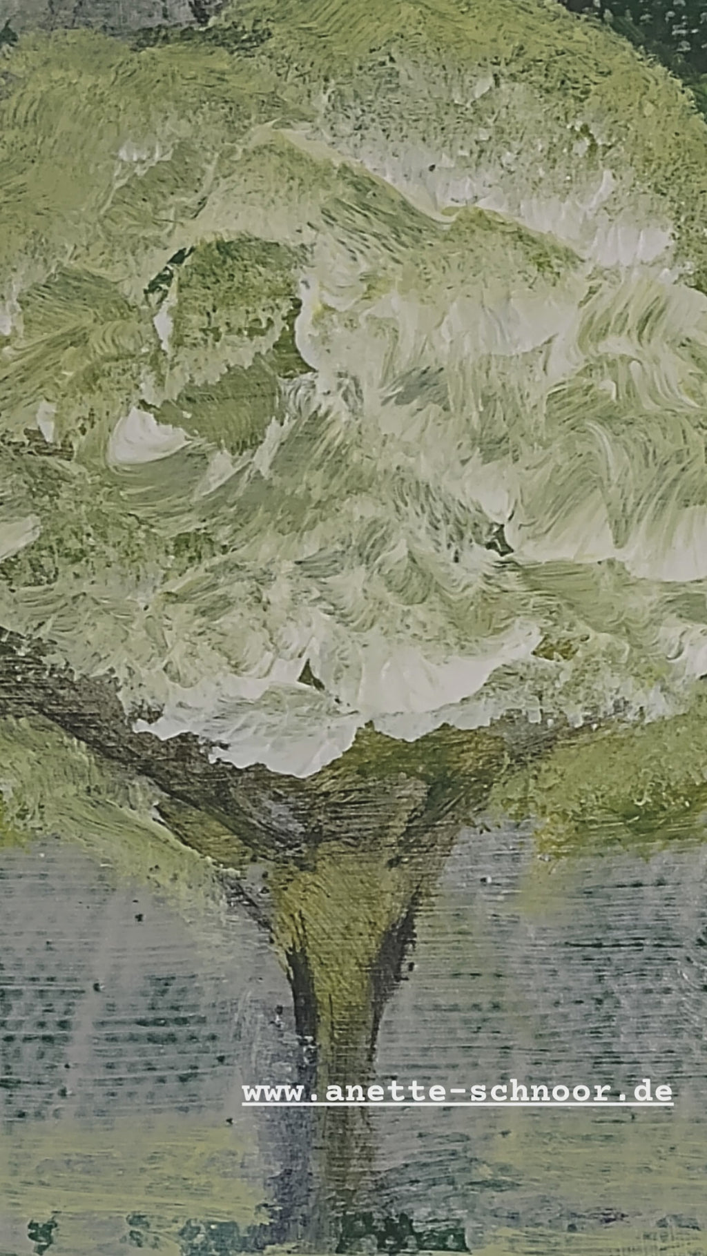 Unikat: Farbspiel Linde